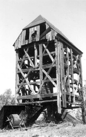 Kasel-Golzig-Schiebsdorf. Bockmühle, ruinös