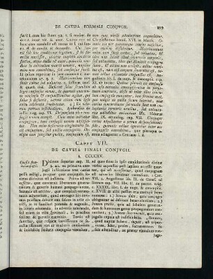 399-414, Caput VII. De Causa Finali Conjugii.