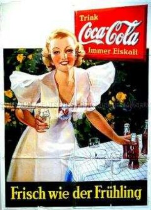Werbeplakat für Coca-Cola