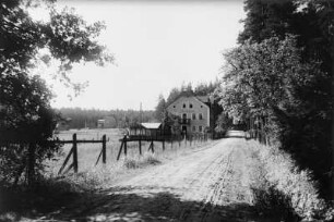 Deutschland. Bad Alexandersbad im Fichtelgebirge. Blick zur Villa "Waldfrieden"
