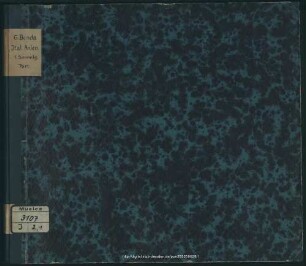 Sammlung italienischer Arien : [erste Sammlung]