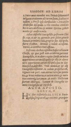Acta Apostolorum.