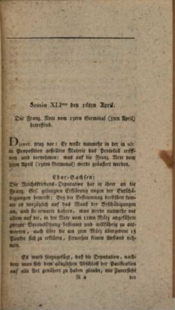 Sammlung der Akten des Reichsfriedens-Congresses zu Rastadt, 3. Protokolle der Reichs-Deputation von der ein und vierzigsten bis funfzigsten Sitzung