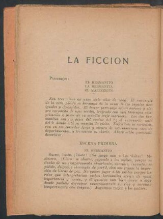 La ficción