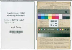 Entnazifizierung Georg Vogt , geb. 07.07.1898 (Polizist)
