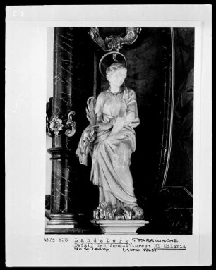 Figur der Heiligen Hilaria vom Anna-Altar