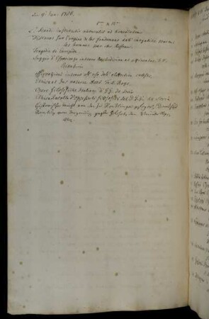 [Reskript vom 9.1.1756, nicht überliefert]