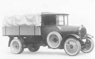 Lastwagen mit Planverdeck (Daimler) : Technikgeschichte | Maschinenbau | Verkehrswesen | Autowesen