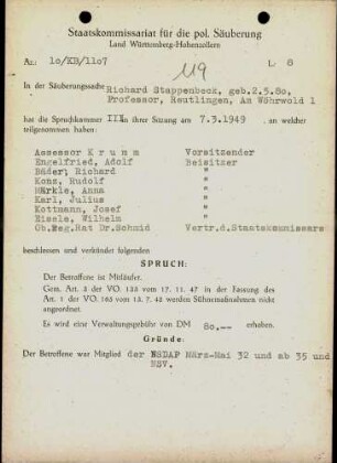 Stappenbeck, Richard