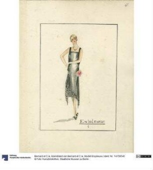 Abendkleid von Bernard et C.ie, Modell Enjoleuse