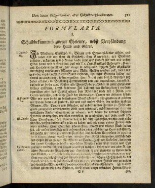 321-343, Formularia.