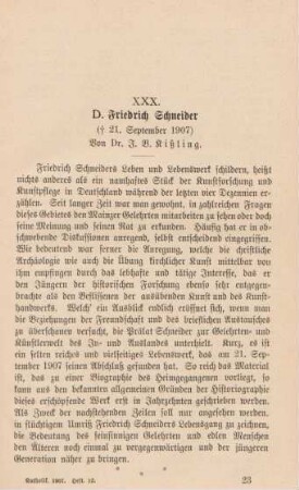 353-368 D. Friedrich Schneider, gest. 21. September 1907