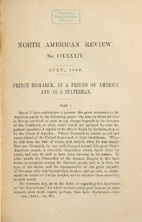 The North American review. 131. 1880 (July - December)