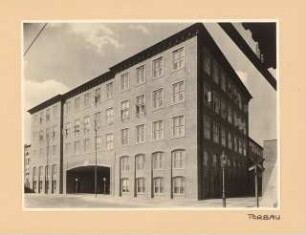 BBC (Brown, Boveri & Cie), Mannheim-Käfertal Neubau Torbau: Ansicht Torbau