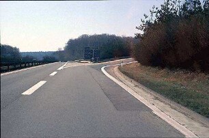 Einfahrt Kreisel (aus Richtung Stuttgart)