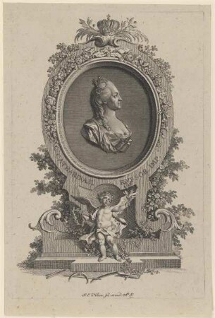 Bildnis der Catharina II