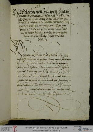 Widmungsbrief