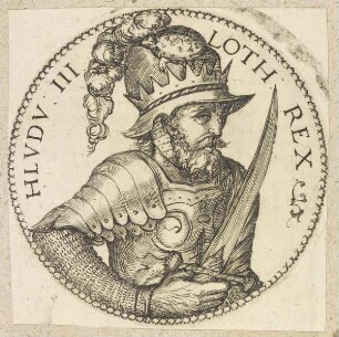 Bildnis des Ludwig III., König des Ostfränkischen Reiches
