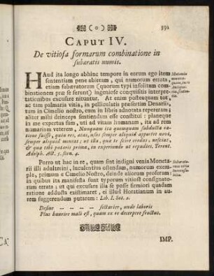 391-411, Caput IV.-V.