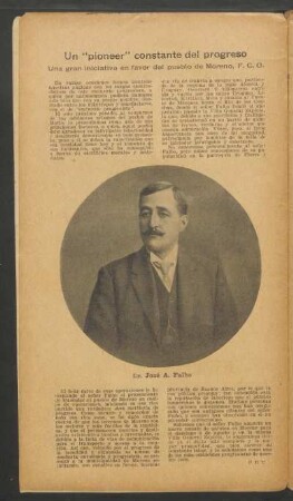 Un "pioneer" constante del progreso