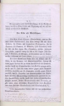 Die Erde als Weltkörper