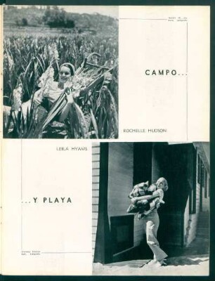 Campo y playa - Leila Hyams y Rochelle Hudson