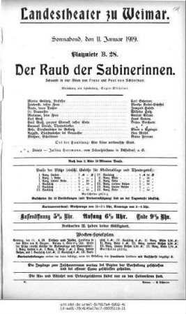 Der Raub der Sabinerinnen