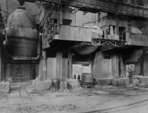 Thomasanlage, Ansicht : Technikgeschichte | Technik und Wirtschaft | Roheisen und Gußeisen | Stahl