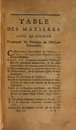 Les Élémens De L'Histoire Ou Ce qu'il faut sçavoir De Chronologie, De Geographie, De Blazon, De L'Histoire Universelle, De L'Eglise De L'Ancien Testament, Des Monarchies Anciennes, De L'Eglise Du Nouveau Testament & Des Monarchies Nouvelles Avant que de lire l'Histoire particuliere, 2