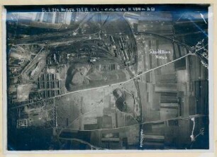 Foto von Fosse 3 von Noeux-les-Mines (Luftbild)