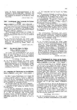 Genehmigung eines Lernbuchs für Lebenskunde : [Amtliche Erlasse] ; [Amtlicher Teil]