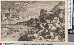 [Alpines Flusstal; Alpine River Valley]