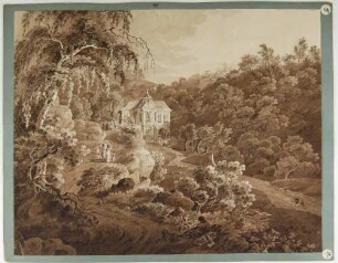 Die Villa Cosel im Plauenschen Grund bei Dresden