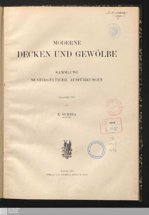 Moderne Decken und Gewölbe