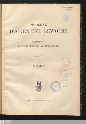 Moderne Decken und Gewölbe