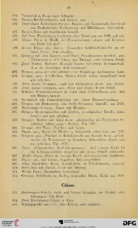 Gläser (Nr. 513-558)
