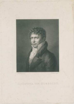 ALEXANDER VON HUMBOLDT.