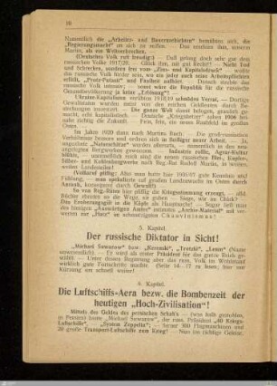 5. Der russische Diktator in Sicht