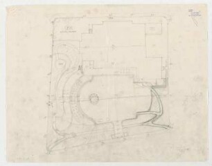 Thiersch, Friedrich von; Kassel; Stadthalle - Lageplan