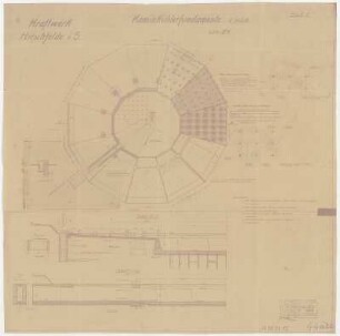 Kamin-Kühlerfundamente Blatt 1