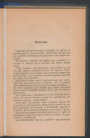 Andanzas