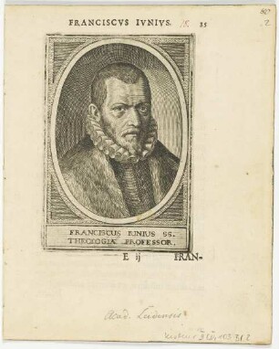 Bildnis des Franciscus Iunius