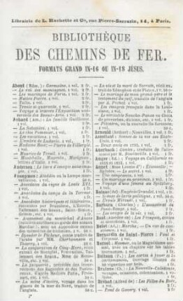 Bibliothèque des chemins de fer