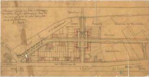 Fischer, Theodor; Nördlingen; Wohnhäuser Baugenossenschaft - Lageplan