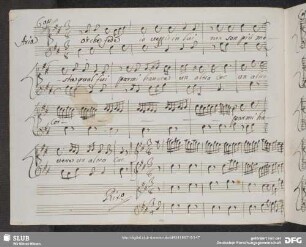 Aria: Or che fede io veggio in lui