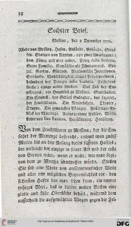 Sechster Brief