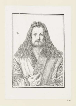 Bildnis Albrecht Dürer im Pelzrock