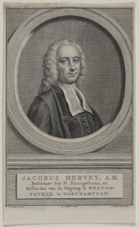 Bildnis des Jacobus Hervey