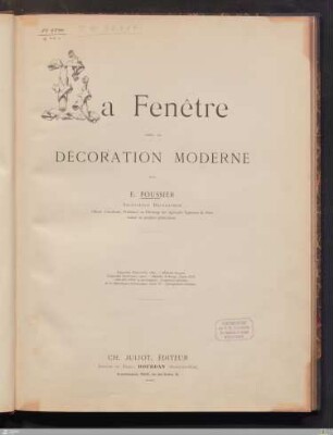 La fenêtre dans la décoration moderne