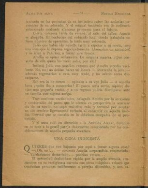 Una cena indigesta